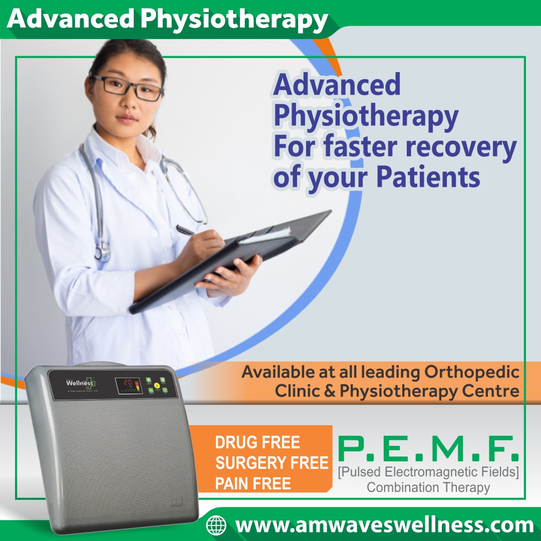 AMwaves Wellness - Pulsed PEMF therapy sends magnetic energy into